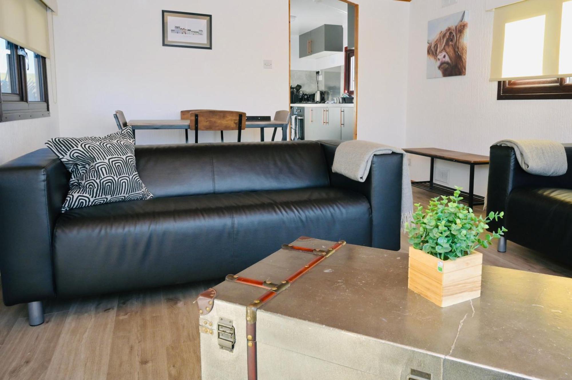 Lodge Cabin With Fabulous Views - Farm Holiday Stranraer Exteriör bild