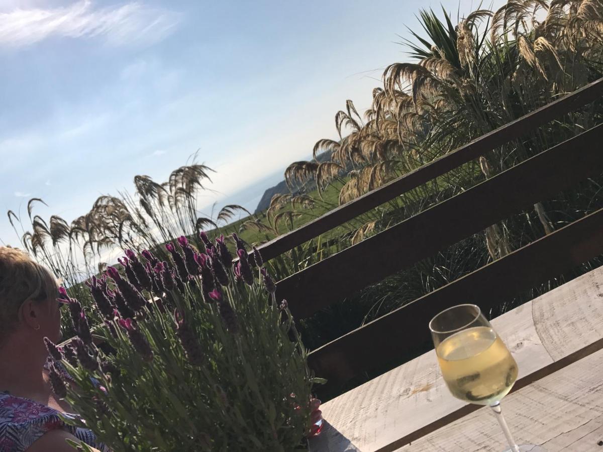 Lodge Cabin With Fabulous Views - Farm Holiday Stranraer Exteriör bild